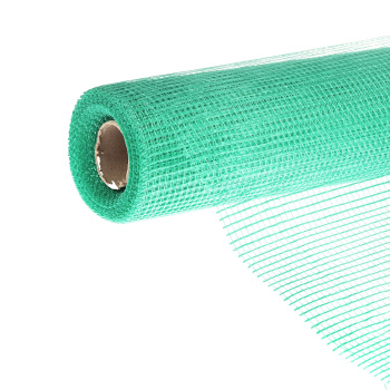 Сетка фасадная 1х20 м Fiberon SMF223T, 5х5 мм, 160 г/м², зеленая