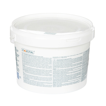 Краска акриловая 3 кг фасадная Лакра, белоснежная, суперстойкая