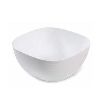 Салатник пластм. "Смарт" 2л 189х189мм Белый С421БЕЛ ("Мартика") *1/28