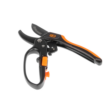 Секатор L-240мм, сталь, закрытая ручка с резин покр, храповый "FINLAND", d-20мм (арт.1611) ЦИ  *1/10