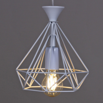 Светильник подвесной 02630-0.4-03 WH Е27 40Вт  S=18м2  *1