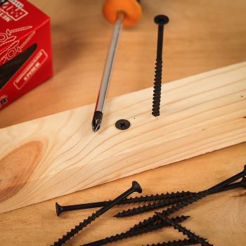 Саморезы по дереву BROZEX пакет 4,2*76 крупная резьба (15шт) *10/100