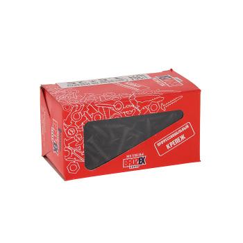 Саморезы по металлу 3.5х25 мм BROZEX, частая резьба, фосфатированные, 200 шт.