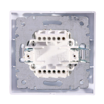 Выключатель Intro Plano СП 2кл. белый 10А-250В IP20 1-104-01