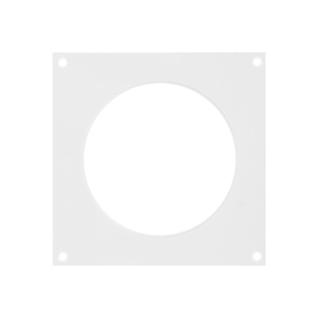 Накладка торцевая для воздуховода круглая Ø100мм 10НКП (150х150мм) *1