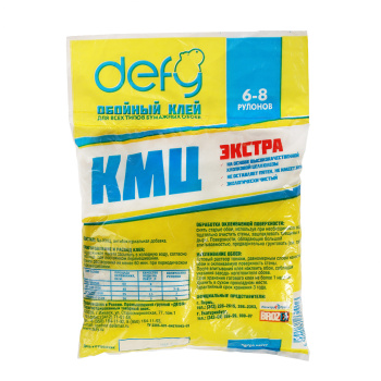 Клей для бумажных обоев Defy КМЦ-Экстра, 40 м², 150 г