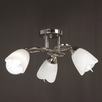 Люстра Verner Lighting N0479/3, 40 Вт, E14, 3 лампы, хром