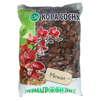 Кора сосны мелкая 1.5 л Пермагробизнес