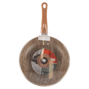 Сковорода алюм.а/приг.  Jarko Kantry d26см Стекл.кр. JKntr-126-21 *1/4