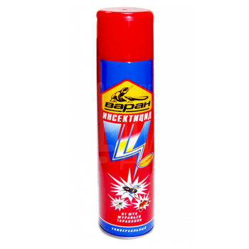 Аэрозоль от летающих 300мл Дихлофос ВАРАН Экстра (синий) (341606;330106) (Сибиар) *12