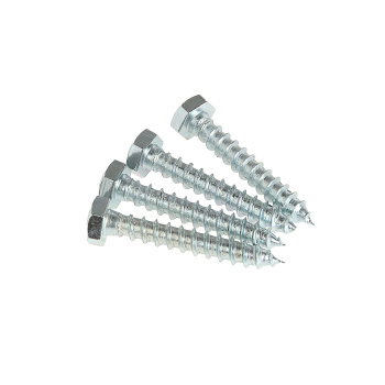 Шурупы по дереву BROZEX 8,0*50 шестигранник (4шт) *10/100