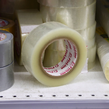 Лента клейкая 48 мм х 175 м FixLine, прозрачная