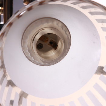 Люстра A3938/4 FGD+ВК Е27 4*40Вт ( h=250; d=640)  S=16м2 VERNER LIGHTING *1