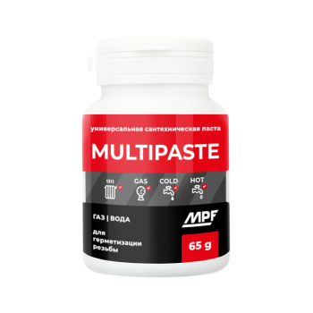 Паста уплотнительная универсальная  MultiPaste вода, газ 65г (аналог ГР013) *5