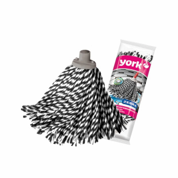 Насадка сменная д/мытья пола верёвочная х/б "Пепита" 073170 "York" *1/12