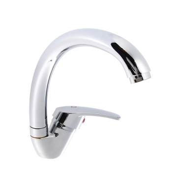 Смеситель для кухни Roegen RC002C, высокий излив, рычажный