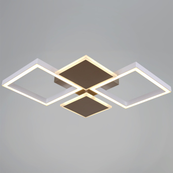 Светильник потолочный светодиодный 55406-0.3-2+2 LED 3000-6500К ПДУ+диммер S=10м2   *1/5