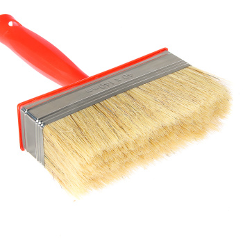 Кисть ракля 40х140 мм Toolberg, натуральная щетина, пластиковая ручка