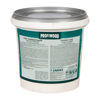 Лак акрилово-полиуретановый паркетный полуматовый 0,9 кг PROFIWOOD *1/6/336