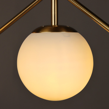 Светильник потолочный N36377/3 COP 3*40W E27 220V (l-580; w-150; h-245) S=12м2 VERNER LIGHTING *1