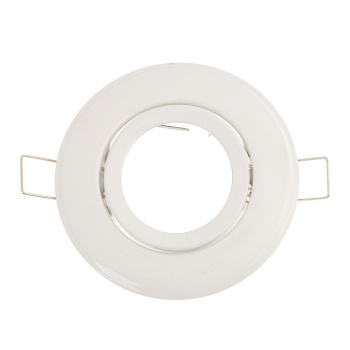 Светильник встраиваемый MR16 DH03 GU5.3 Ecola поворот.выпук. Белый 25x88 FW1601EFS *10/100