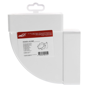 Колено плоское горизонтальное 60х120мм 612КГП *1/24