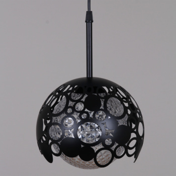 Светильник подвесной 05911-0.9-01 BK Е27 40Вт S=6м2  *1/12