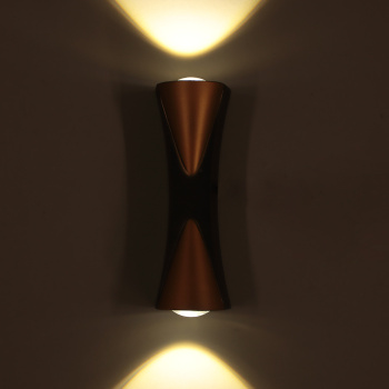 Светильник настенный (спот) B212 BK+GD  10W черный  VERNER LIGHTING *1/50