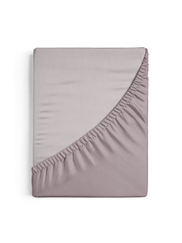 Простыня на резинке поплин (90*200+25см) Niteva 19830 мокко *1/10