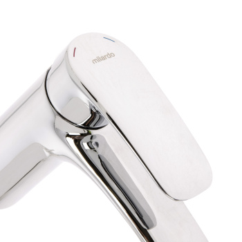 Смеситель для умывальника Milardo Rora RORSB00M01, короткий излив, рычажный