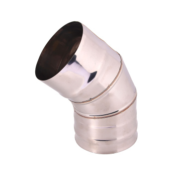 Отвод 135* d.120, 0,5мм нержавейка AISI 430 h=248мм GS *1/10