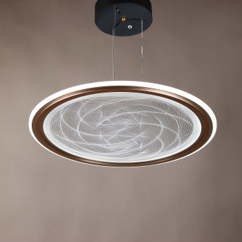 Люстра 9260 H/130W gold 530 мм 3 реж., пульт S=25м2  VERNER LIGHTING *1