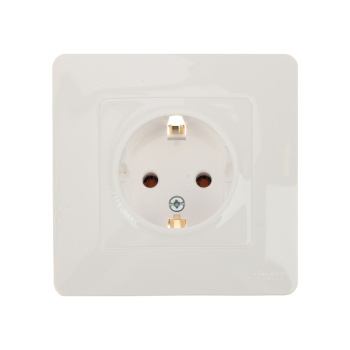 Розетка "BLANCA" СП 1-мест. белая з/к 16А 250В BLNRS001011 *10/60