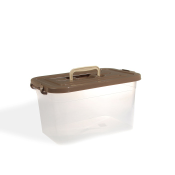 Контейнер д/хранения пластм.10л 355х235х190мм арт.810 ("Полимербыт") *1/6