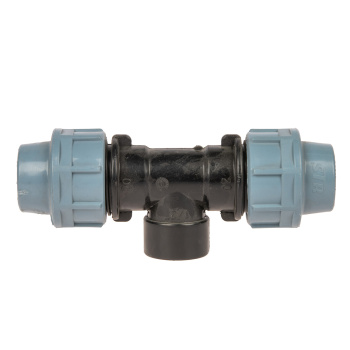 Тройник ПНД компрессия Ø 20х1/2"х20 внутр. резьба *1/60