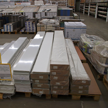 Панель ПВХ 2700х250 мм, матовый белый, 0.675 м²