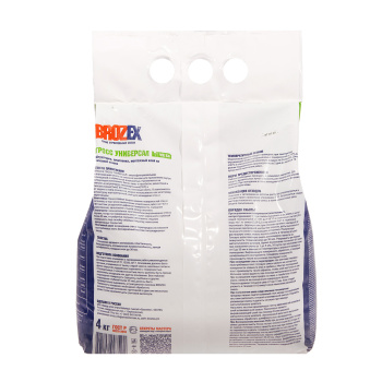 Шпаклевка гипсовая 4 кг BROZEX Гросс Универсал WR 64