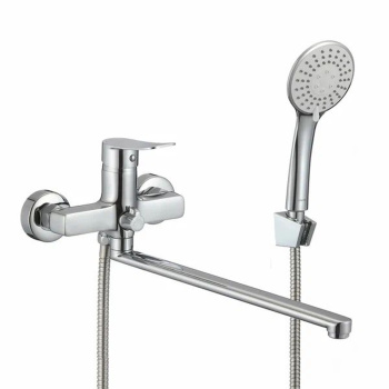 Смеситель для ванны с длинным изливом Milardo Demi, хром глянцевый DEMSB00M10 *1